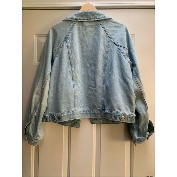 Madewell Oversized Jean Jacket size M - Picture 8 of 10